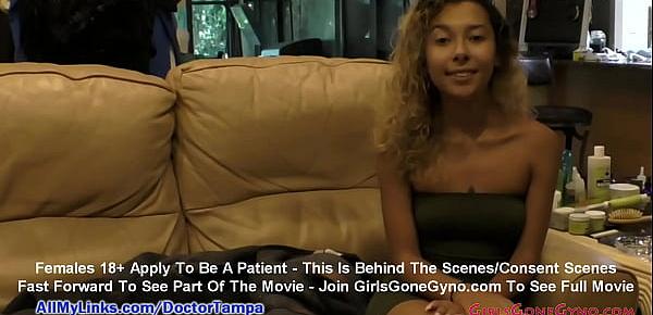  $CLOV - Kalani Luana Gets Humiliating Gyno Exam Required For New Students By Doctor Tampa! Tampa University Entrance Physical movies @ GirlsGoneGyno.com